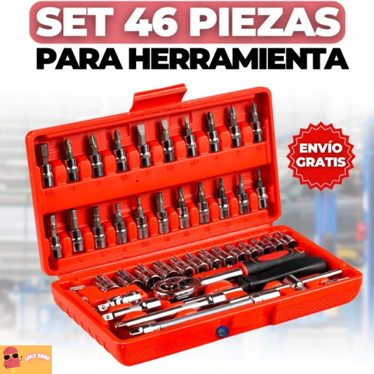 Set 46 Piezas de Herramientas
