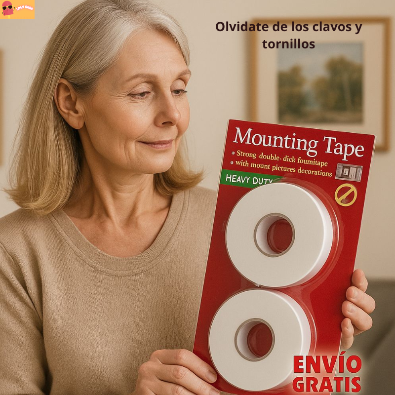 CINTA DOBLE FAZ CONTACTO 4M X 18 CM