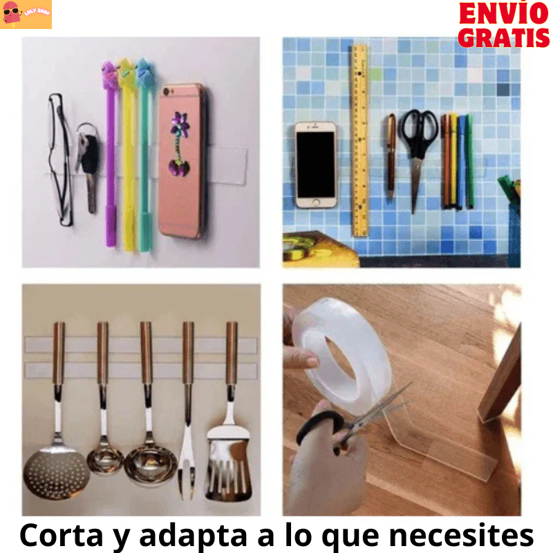 CINTA DOBLE FAZ CONTACTO 4M X 18 CM